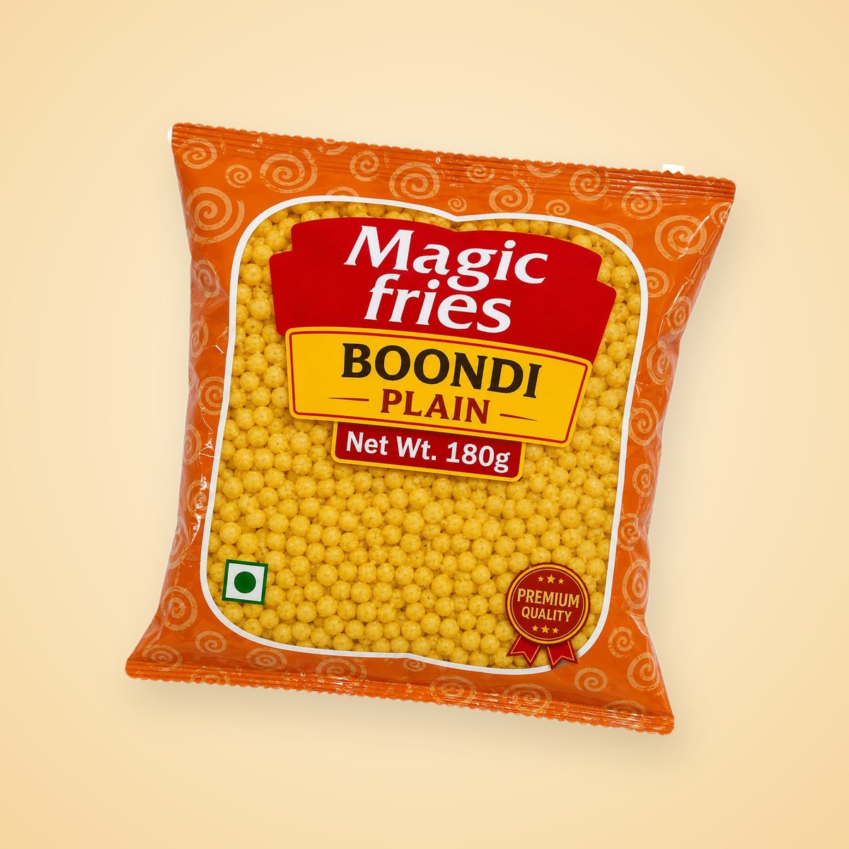Magic Fries Plain Boondi 180g snacks