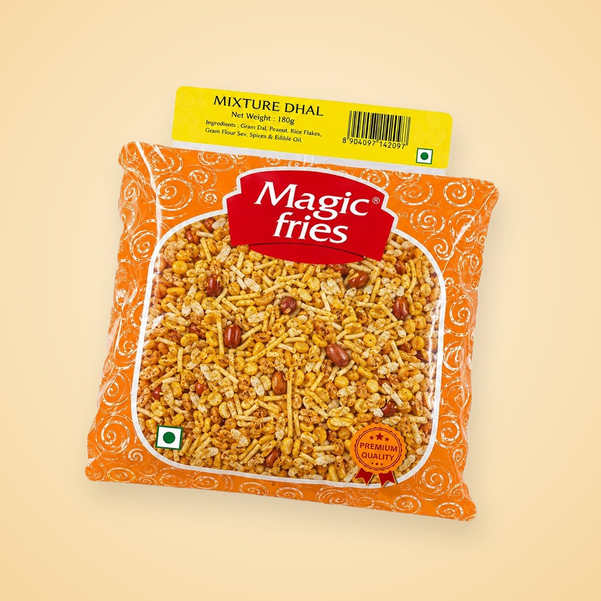 Magic Fries Mixture Dhal 180g snacks